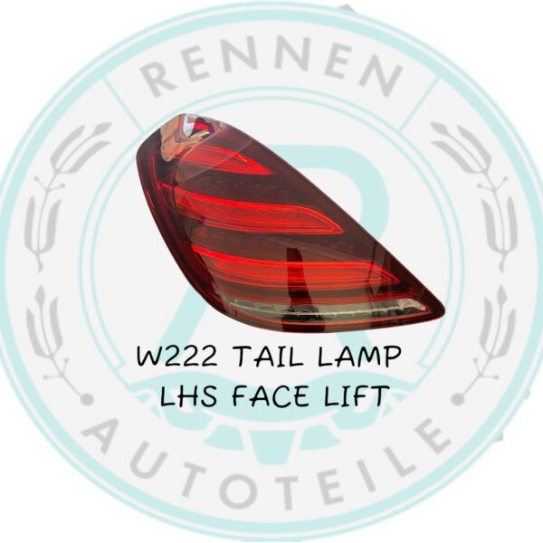 W222 Tail-Lamp LHS Face-Lift