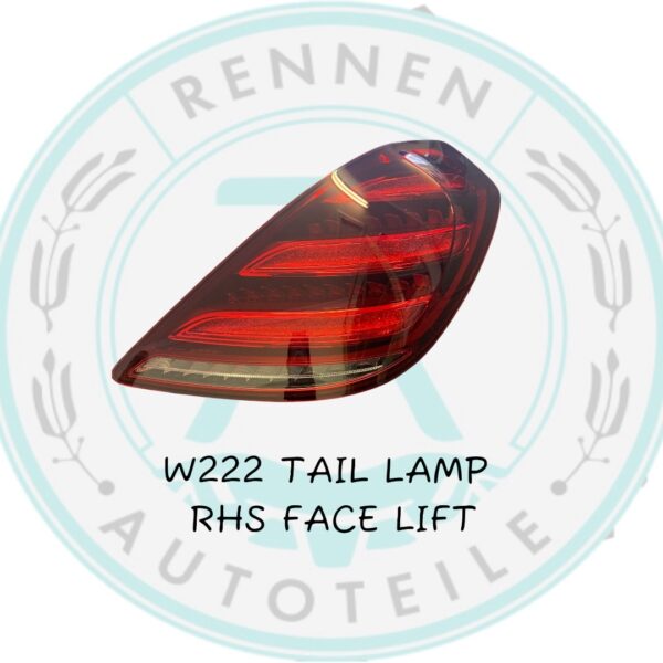 W222 Tail-Lamp RHS FaceLift