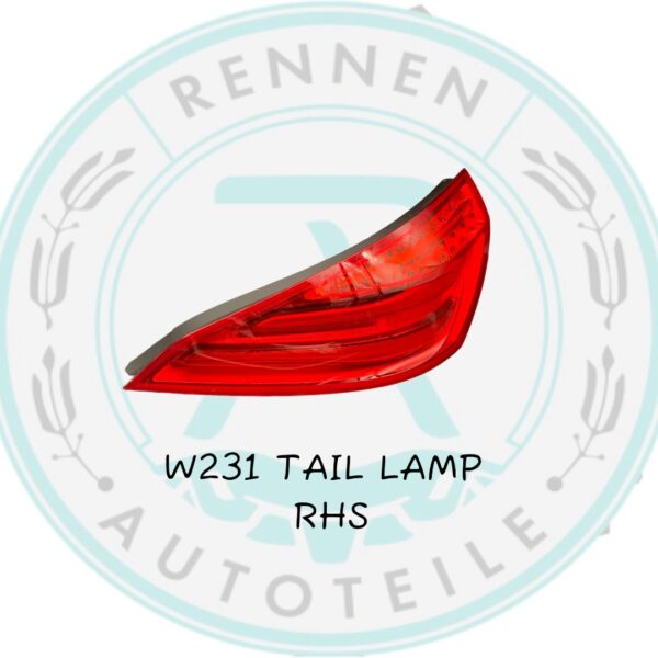 W231 Tail Lamp RHS