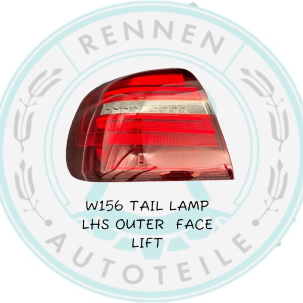 W156 Tail-Lamp LHS Outer-FaceLift