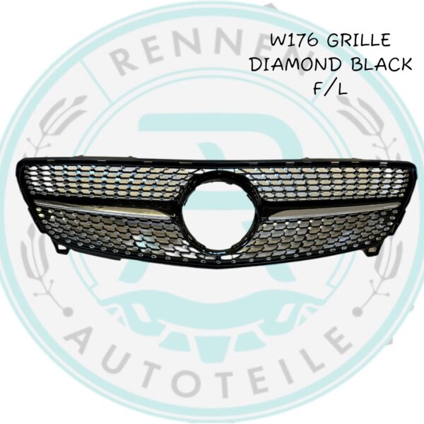 W176 Grille Diamond-Black F/L