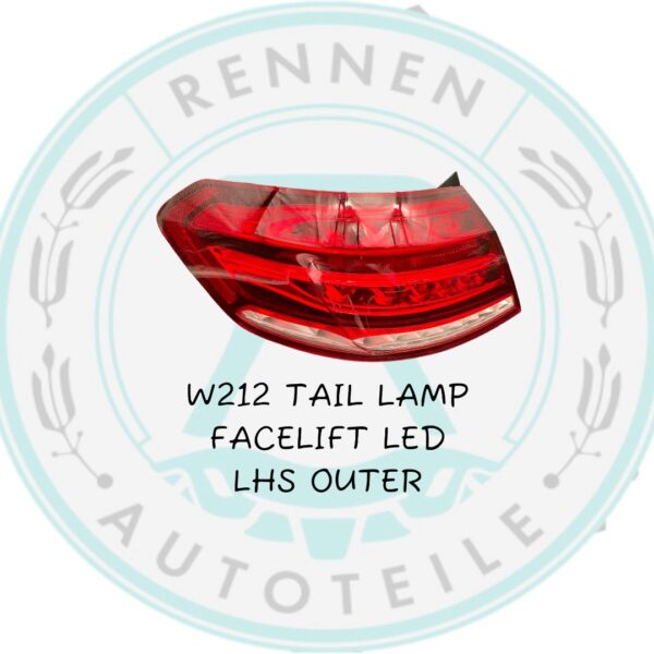 W212 TailLamp Facelift-LED LHS-Outer