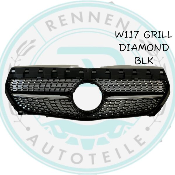 W117 Grill Diamond BLK