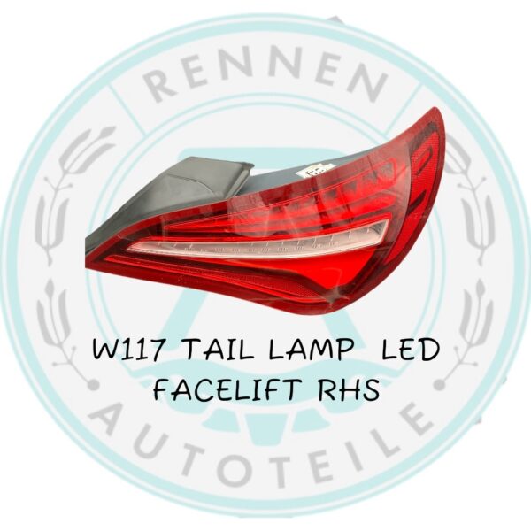 W117 Taillamp LED-Facelift RHS