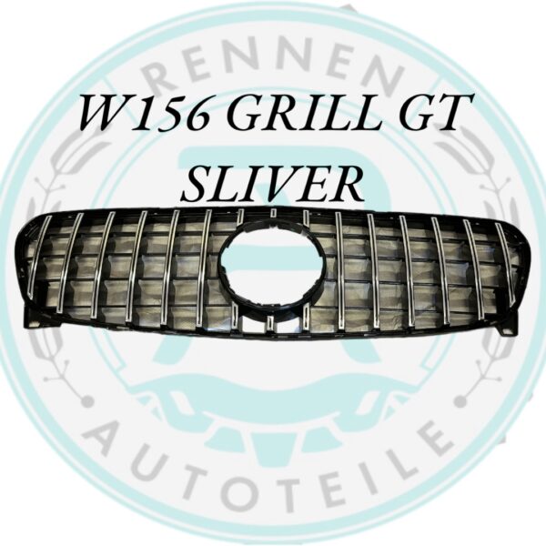 W156 Grill Gt Silver