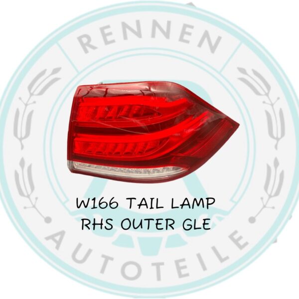 W166 TailLamp RHS-Outer GLE