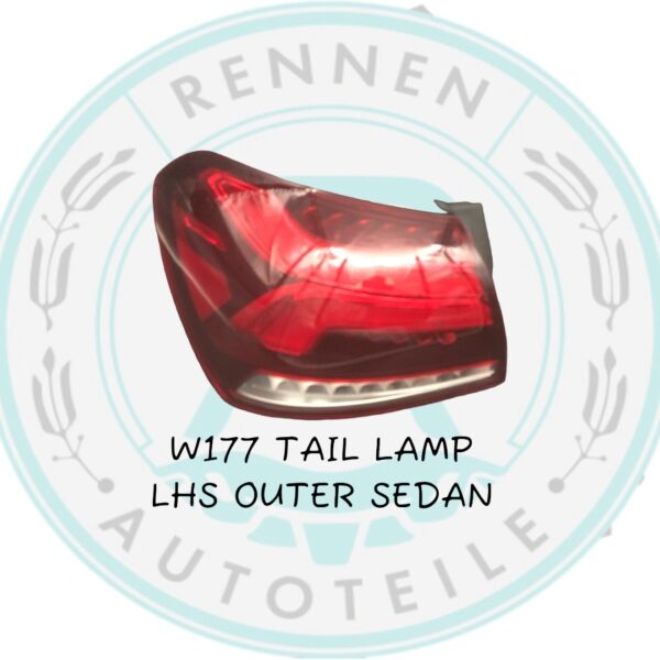 W177 TailLamp LHS-Outer Sedan