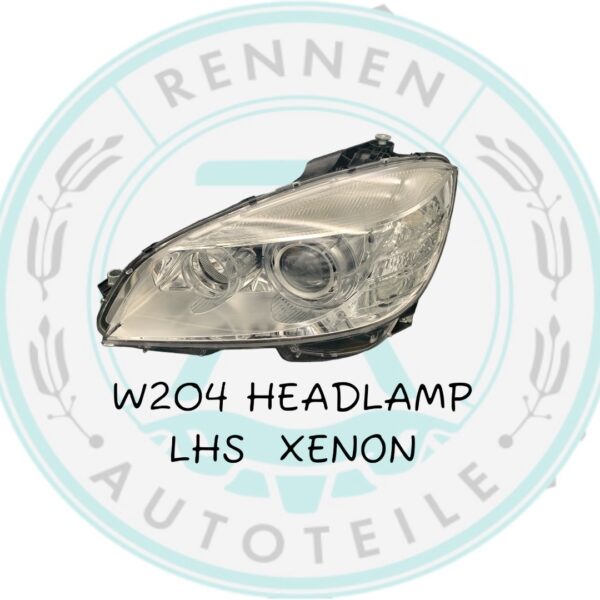 W204 Headlamp LHS Xenon