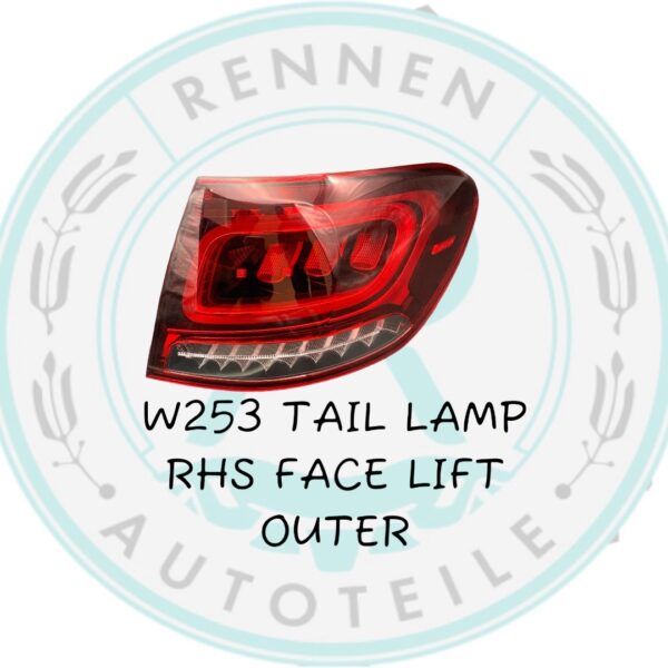 W253 Tail-Lamp RHS-Outer FaceLift-Hatch