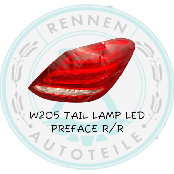 W205 TailLamp LED-Preface R/R